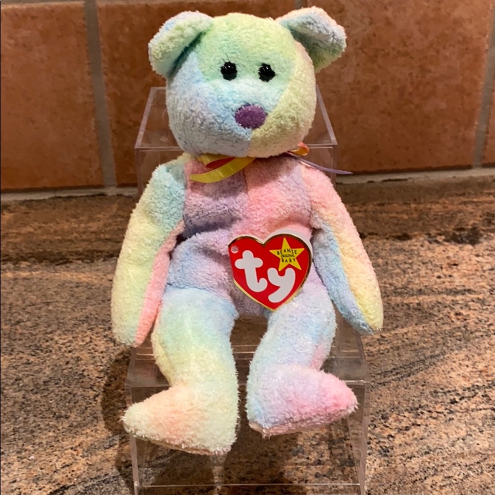 TY Beanie Baby GROOVY Bear 1999